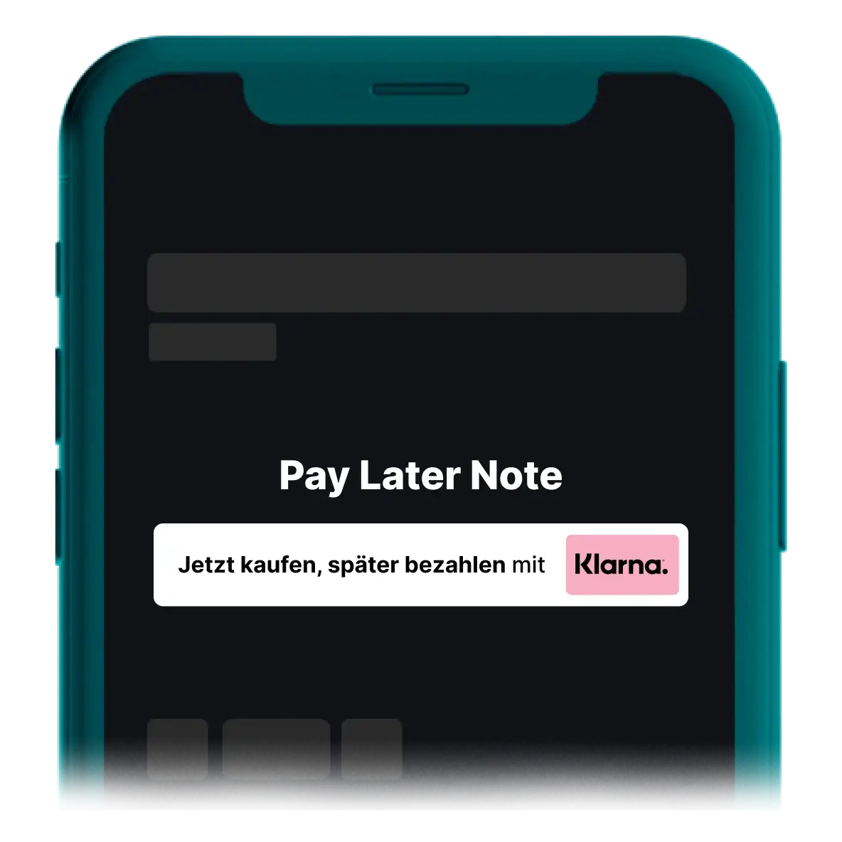 Pay Later Note